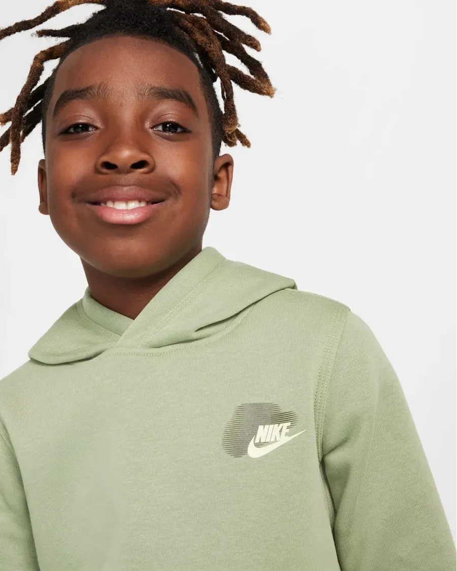 Костюм Nike Sportswear Solo Swoosh Fleece BB2 Youth HM4339-386_HM4337-386