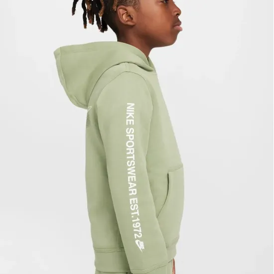 Костюм Nike Sportswear Solo Swoosh Fleece BB2 Youth HM4339-386_HM4337-386