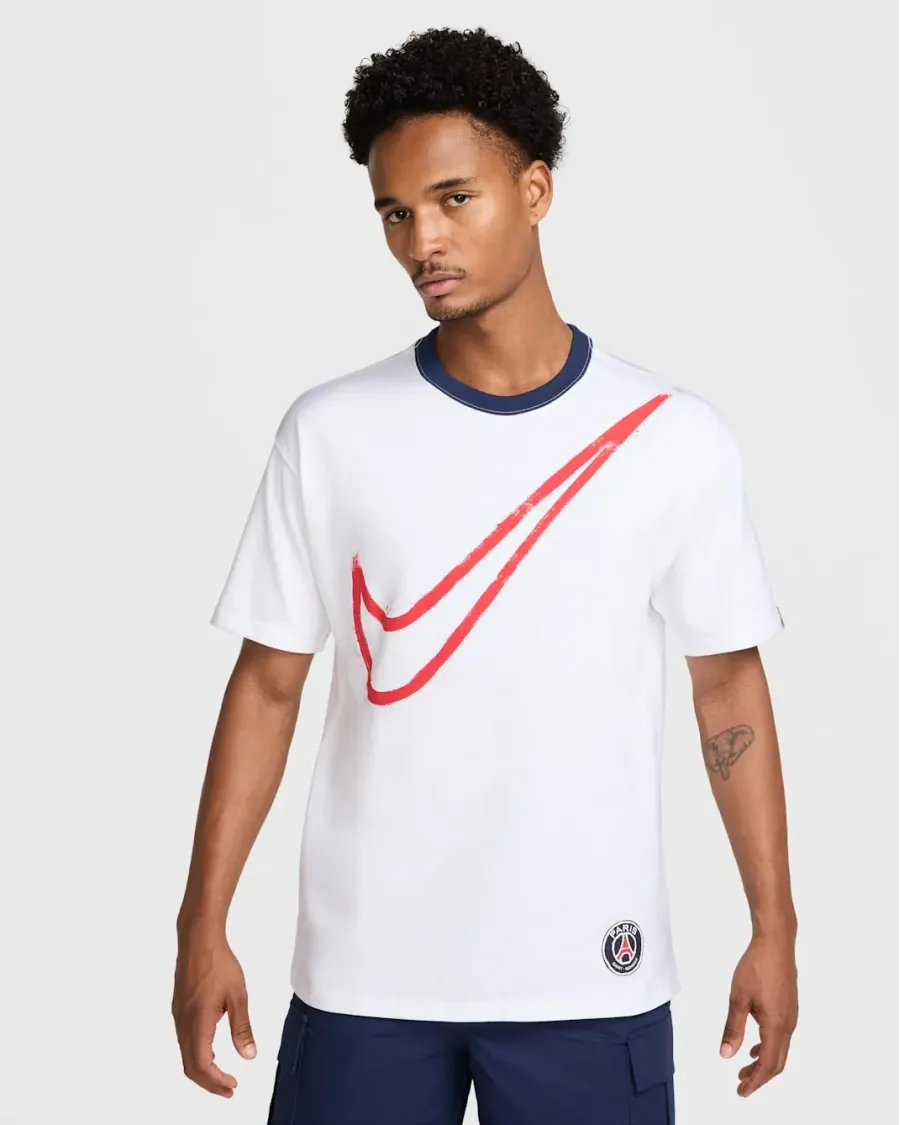 Футболка Nike PSG Oversized Swoosh Tee HQ0770-100