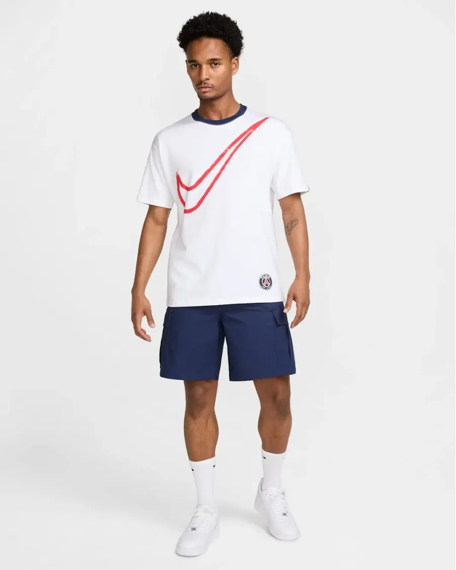 Футболка Nike PSG Oversized Swoosh Tee HQ0770-100