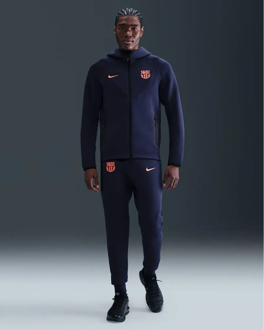 Кофта Nike FC Barcelona Tech Fleece Windrunner HQ1829-411