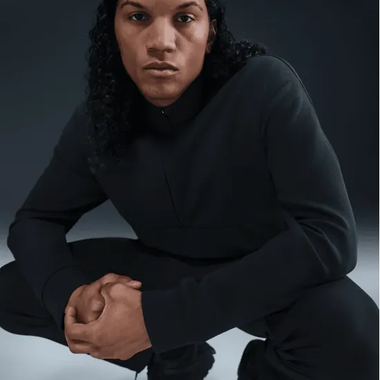 Толстовка Nike 24/7 ImpossiblySoft Dri-FIT 1/2-Zip HQ6953-010