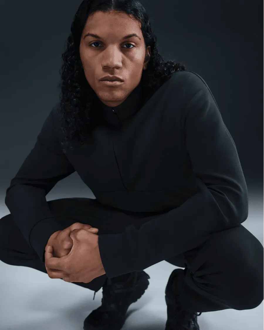 Толстовка Nike 24/7 ImpossiblySoft Dri-FIT 1/2-Zip HQ6953-010