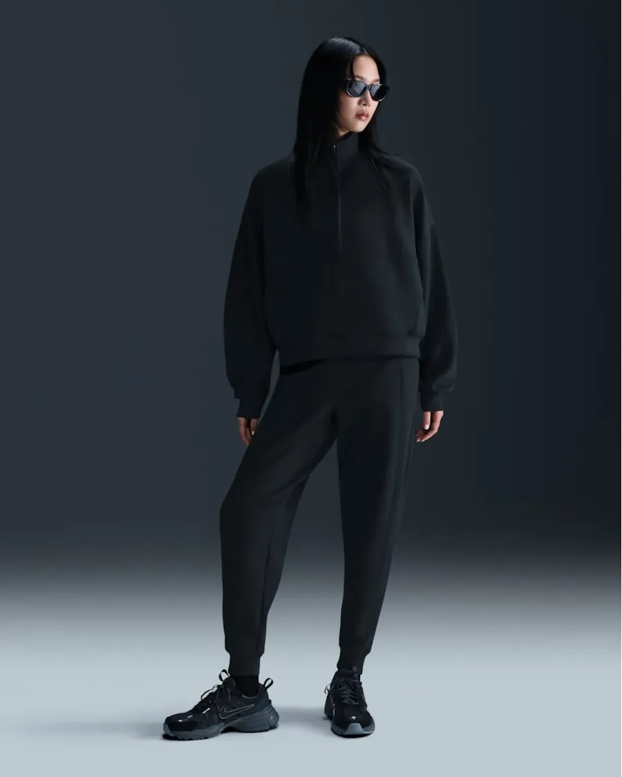 Толстовка Nike 24.7 ImpossiblySoft Dri-FIT Oversized 1/2-Zip Top HQ8188-010