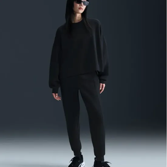 Кофта Nike 24.7 ImpossiblySoft Dri-FIT Oversized Crew-Neck Top HQ8193-010