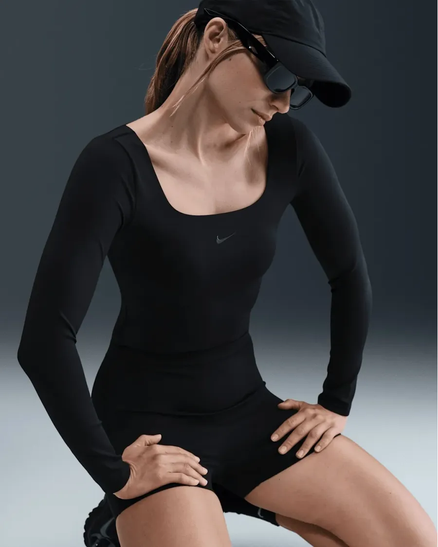 Боді Nike Dri-Fit Long-Sleeve HQ8296-011