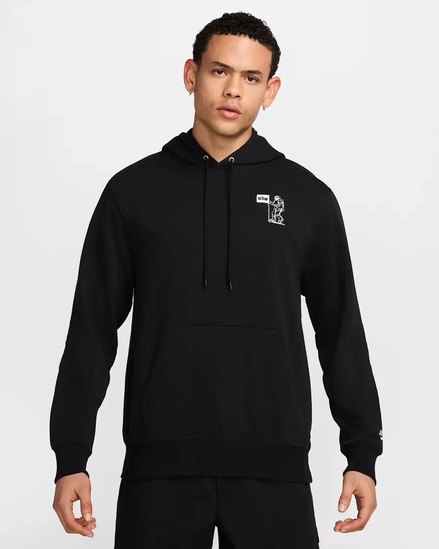 Худі Nike Club Fleece PO Moon GFX HQ8594-010