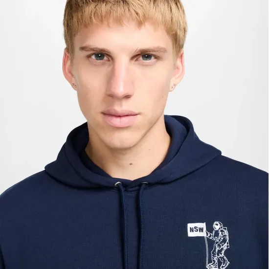 Худі Nike Club Fleece PO Moon GFX HQ8594-451