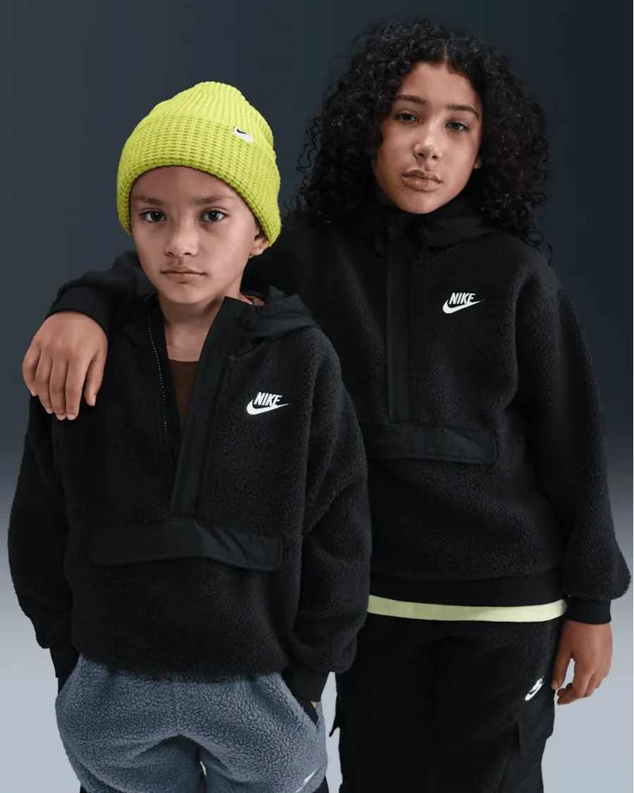Худі Nike Sportswear Club Fleece Loose 1/4-Zip HV0383-010
