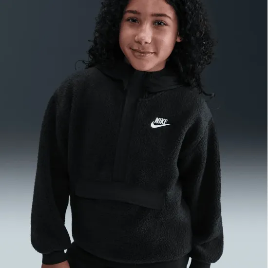 Худі Nike Sportswear Club Fleece Loose 1/4-Zip HV0383-010