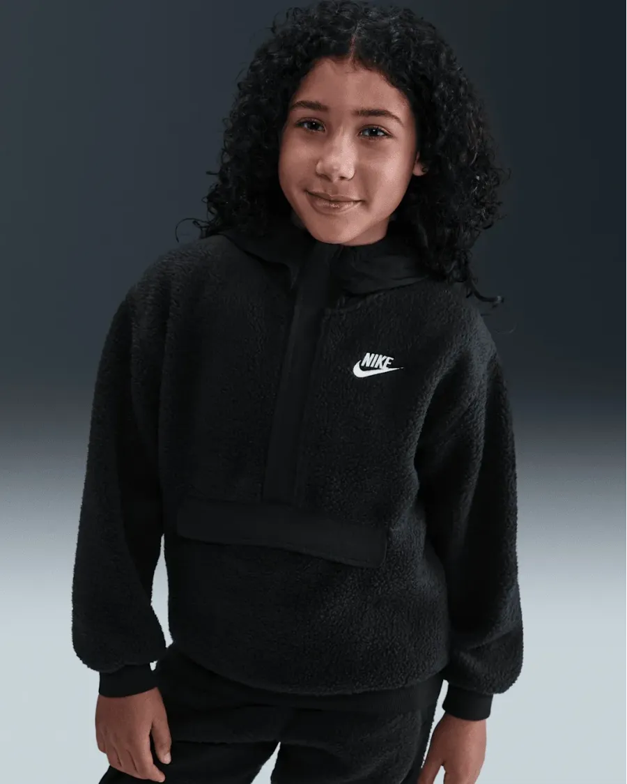 Худі Nike Sportswear Club Fleece Loose 1/4-Zip HV0383-010