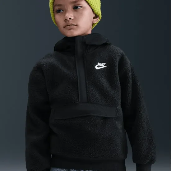 Худі Nike Sportswear Club Fleece Loose 1/4-Zip HV0383-010
