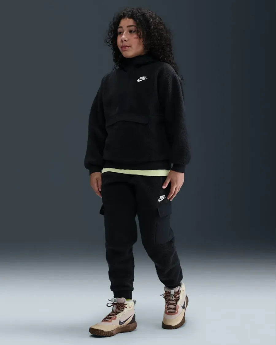 Худі Nike Sportswear Club Fleece Loose 1/4-Zip HV0383-010
