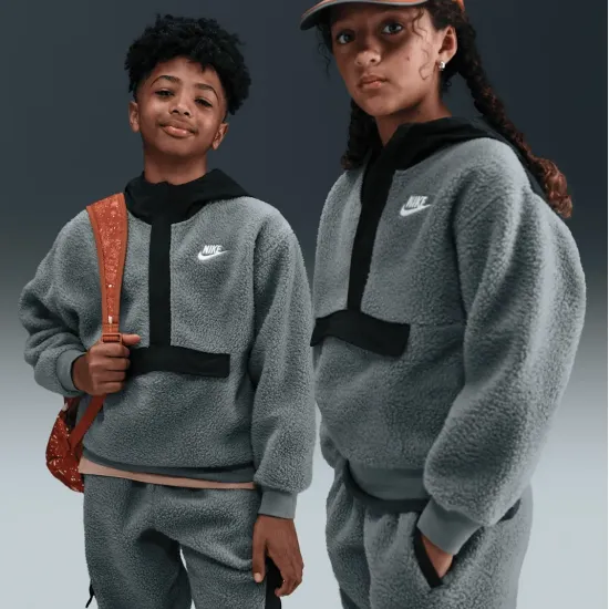 Худі Nike Sportswear Club Fleece Loose 1/4-Zip HV0383-084
