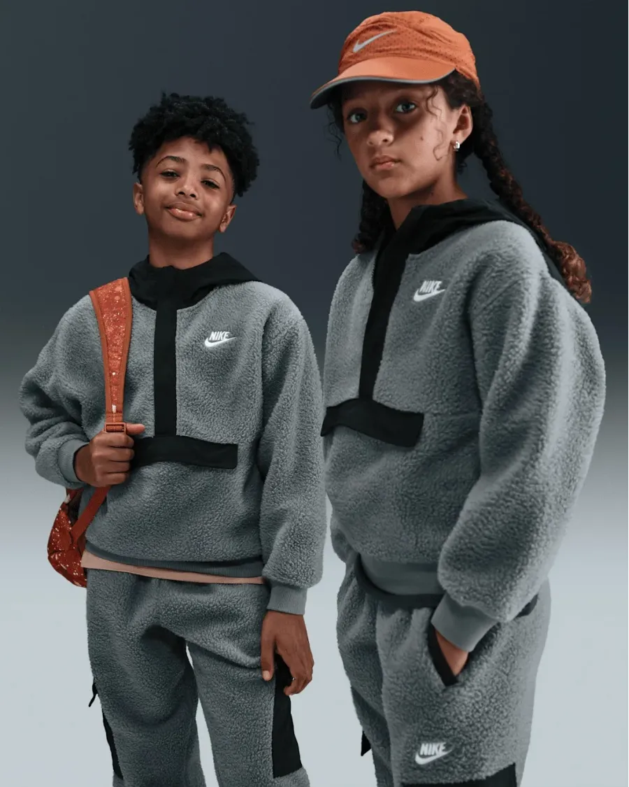 Худі Nike Sportswear Club Fleece Loose 1/4-Zip HV0383-084