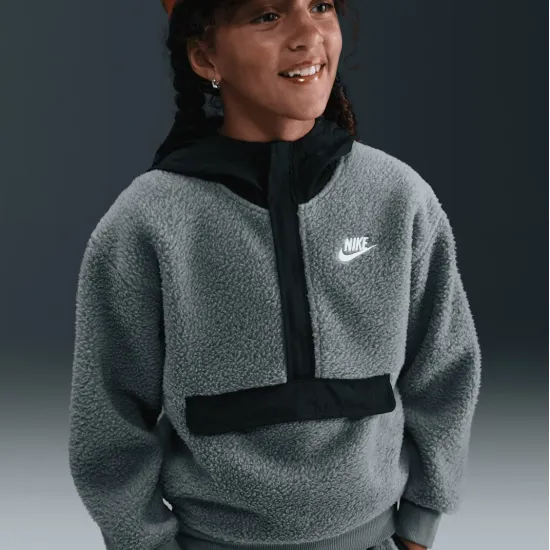 Худі Nike Sportswear Club Fleece Loose 1/4-Zip HV0383-084