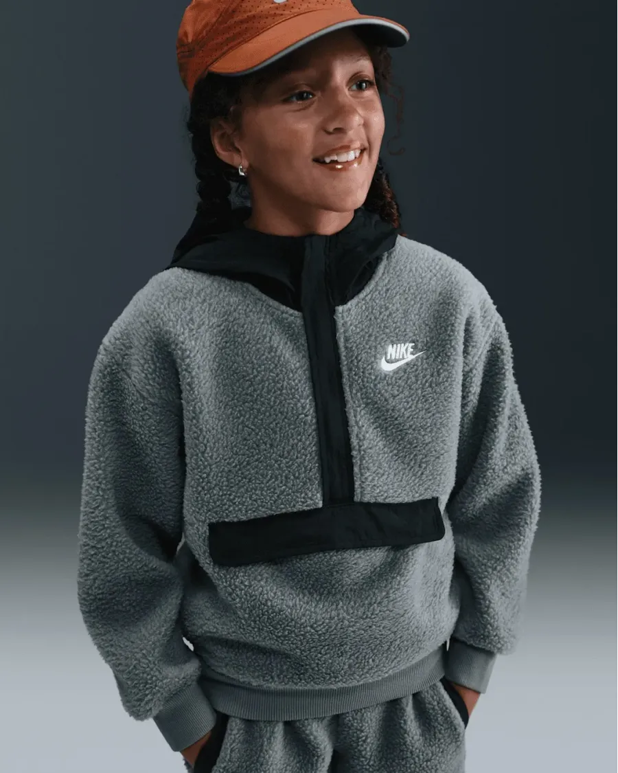 Худі Nike Sportswear Club Fleece Loose 1/4-Zip HV0383-084