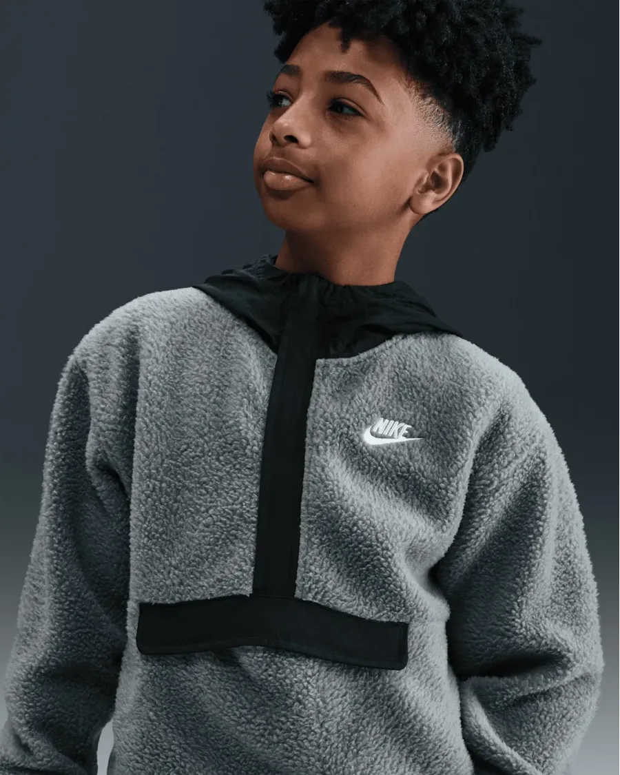 Худі Nike Sportswear Club Fleece Loose 1/4-Zip HV0383-084