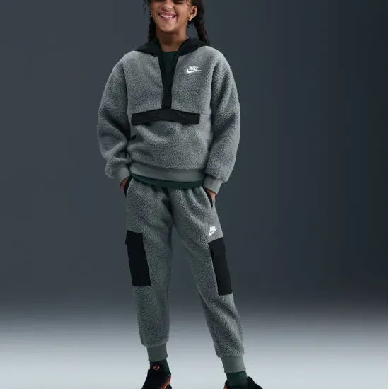 Худі Nike Sportswear Club Fleece Loose 1/4-Zip HV0383-084