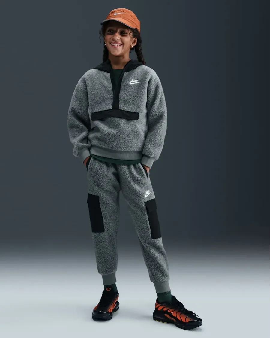 Худі Nike Sportswear Club Fleece Loose 1/4-Zip HV0383-084