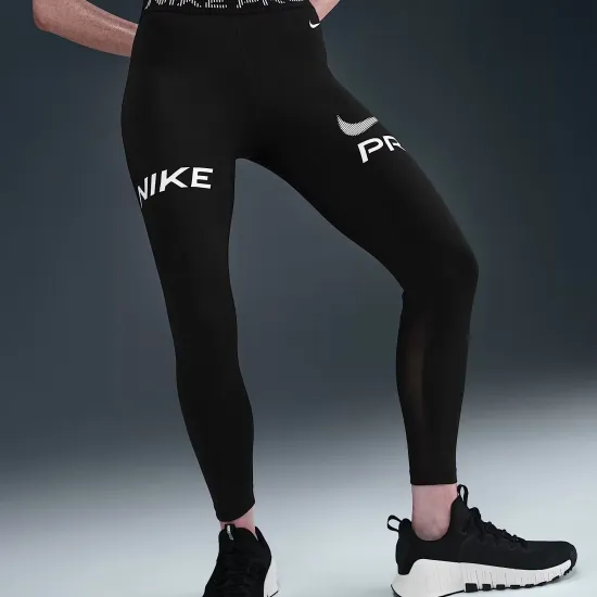 Легінси Nike Pro Mid-Rise Mesh Panel 7/8 HV2306-010