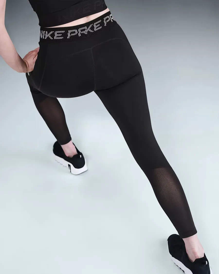 Легінси Nike Pro Mid-Rise Mesh Panel 7/8 HV2306-010