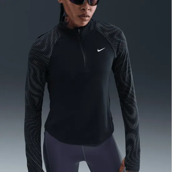 Лонгслів Nike Tempo Flash Dri-FIT 1/4-Zip Running HV2996-010