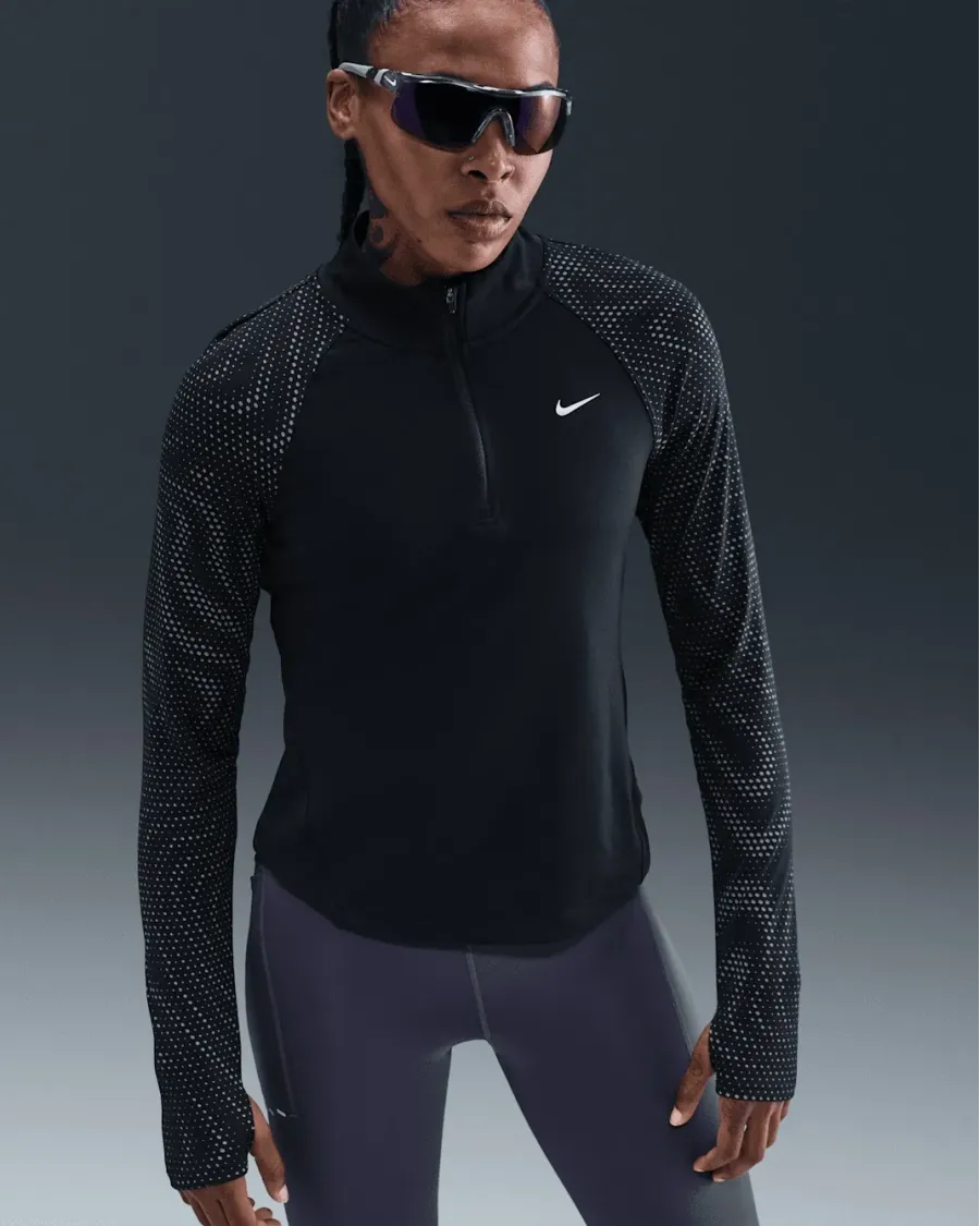 Лонгслів Nike Tempo Flash Dri-FIT 1/4-Zip Running HV2996-010