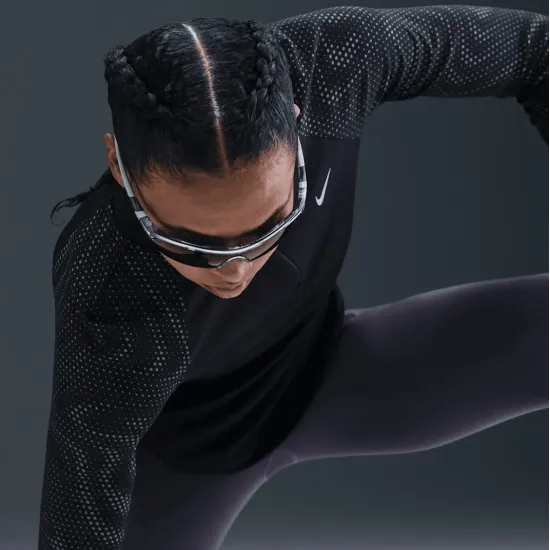 Лонгслів Nike Tempo Flash Dri-FIT 1/4-Zip Running HV2996-010