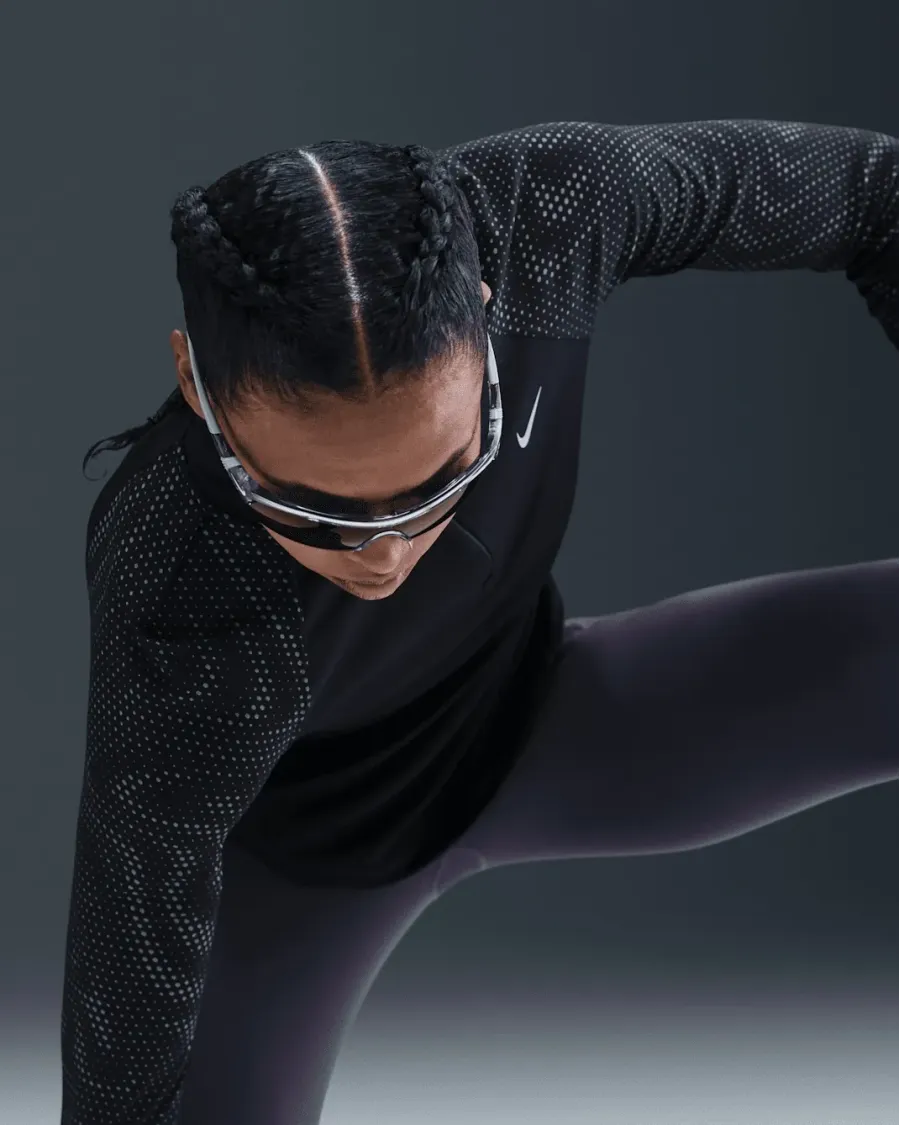Лонгслів Nike Tempo Flash Dri-FIT 1/4-Zip Running HV2996-010