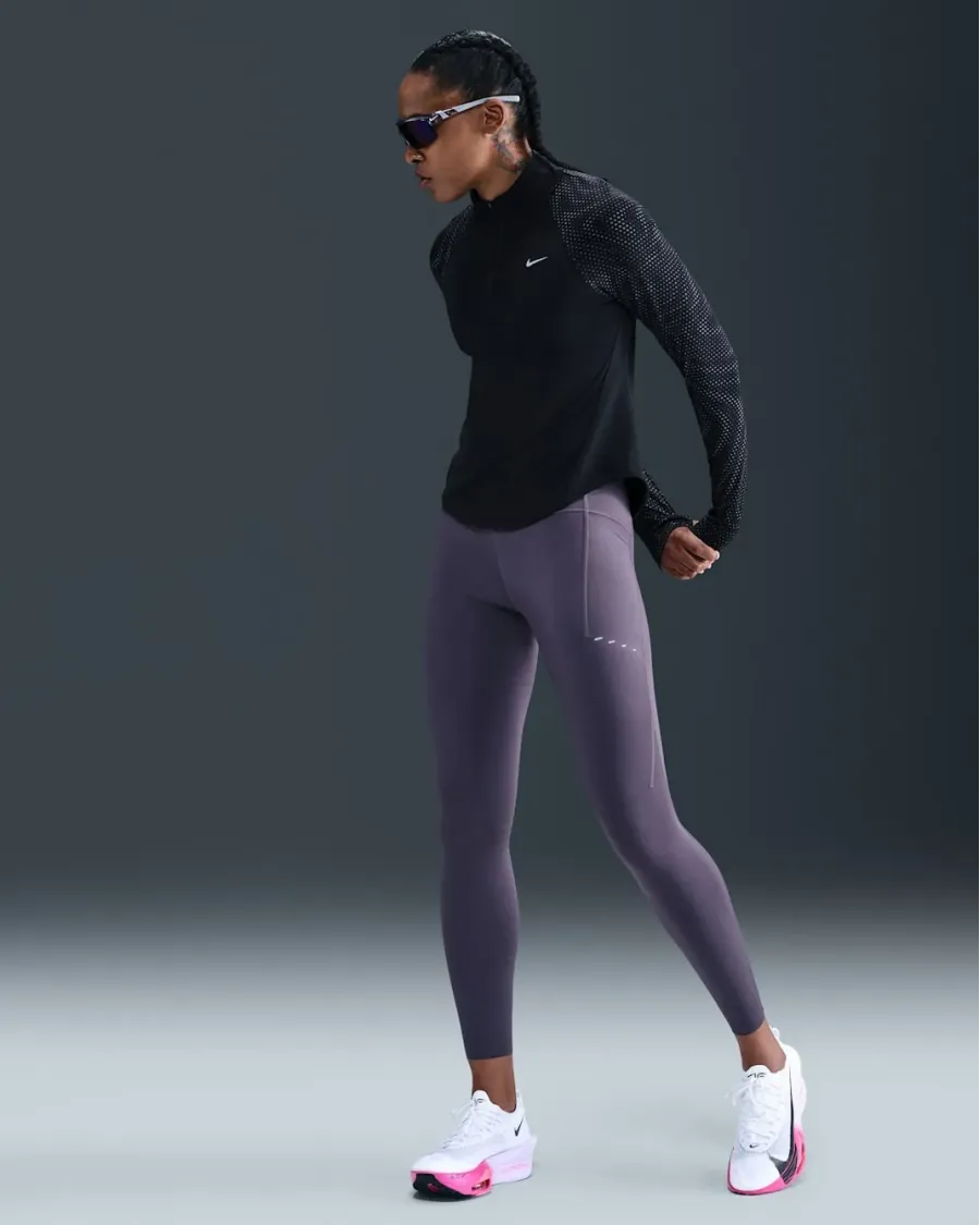 Лонгслів Nike Tempo Flash Dri-FIT 1/4-Zip Running HV2996-010