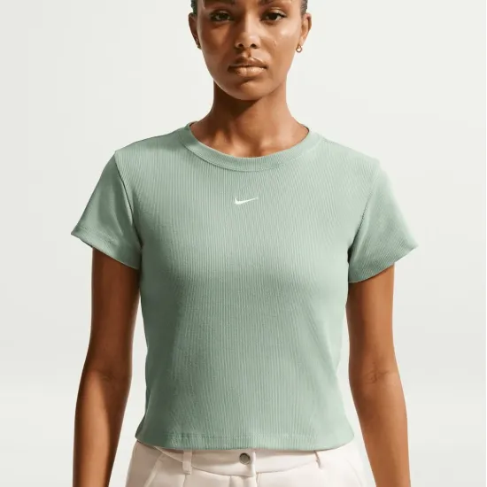 Футболка Nike Sportswear Tight Ribbed Short-Sleeve HV4994-006