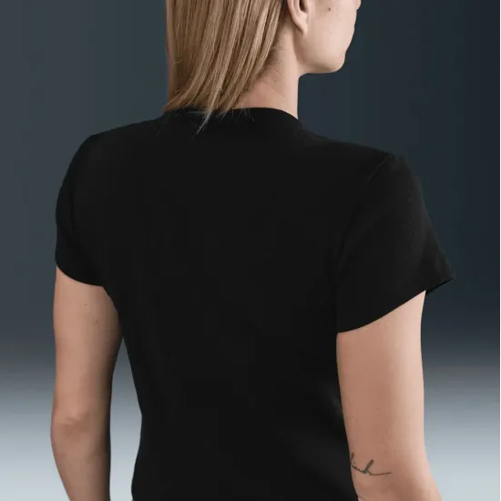 Футболка Nike Sportswear Tight Ribbed Short-Sleeve HV4994-010