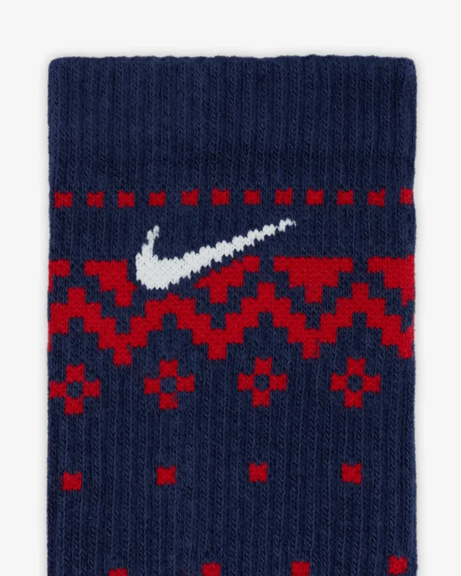 Шкарпетки Nike Everyday Plus Cushioned Winter Wonderland Crew HV6939-900