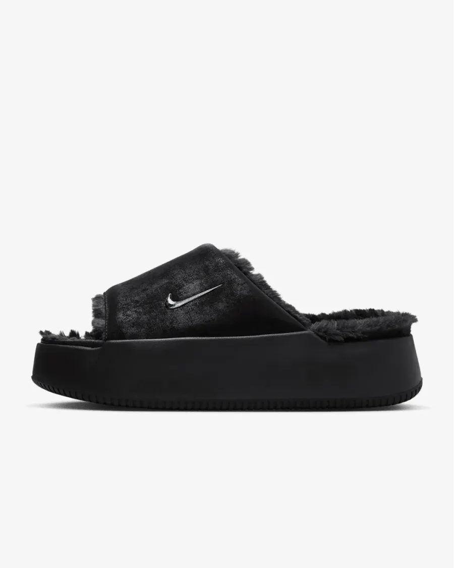 Тапочки Nike Calm Elevation Fur HV8560-001