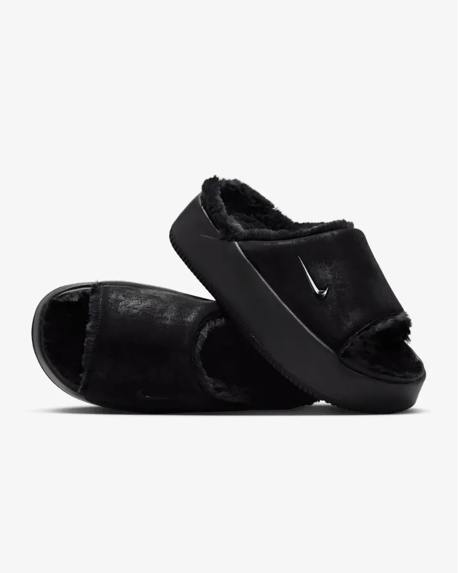 Тапочки Nike Calm Elevation Fur HV8560-001
