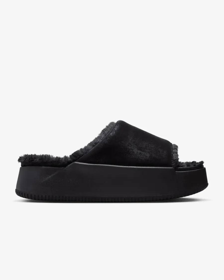 Тапочки Nike Calm Elevation Fur HV8560-001
