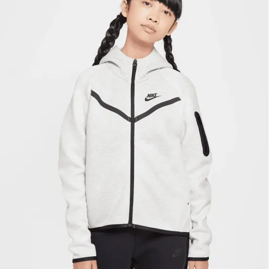 Толстовка Nike Sportswear Tech Fleece Full-Zip Hoodie Youth HV8695-013