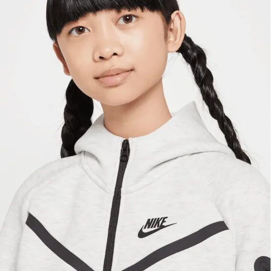 Толстовка Nike Sportswear Tech Fleece Full-Zip Hoodie Youth HV8695-013