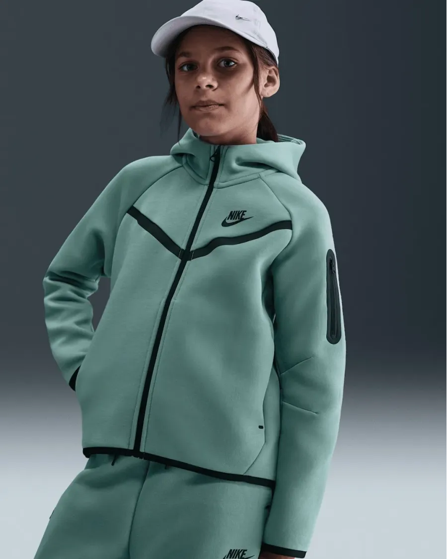 Костюм Nike Sportswear Tech Fleece Full-Zip Hoodie Youth HV8695-017_HV8698-017