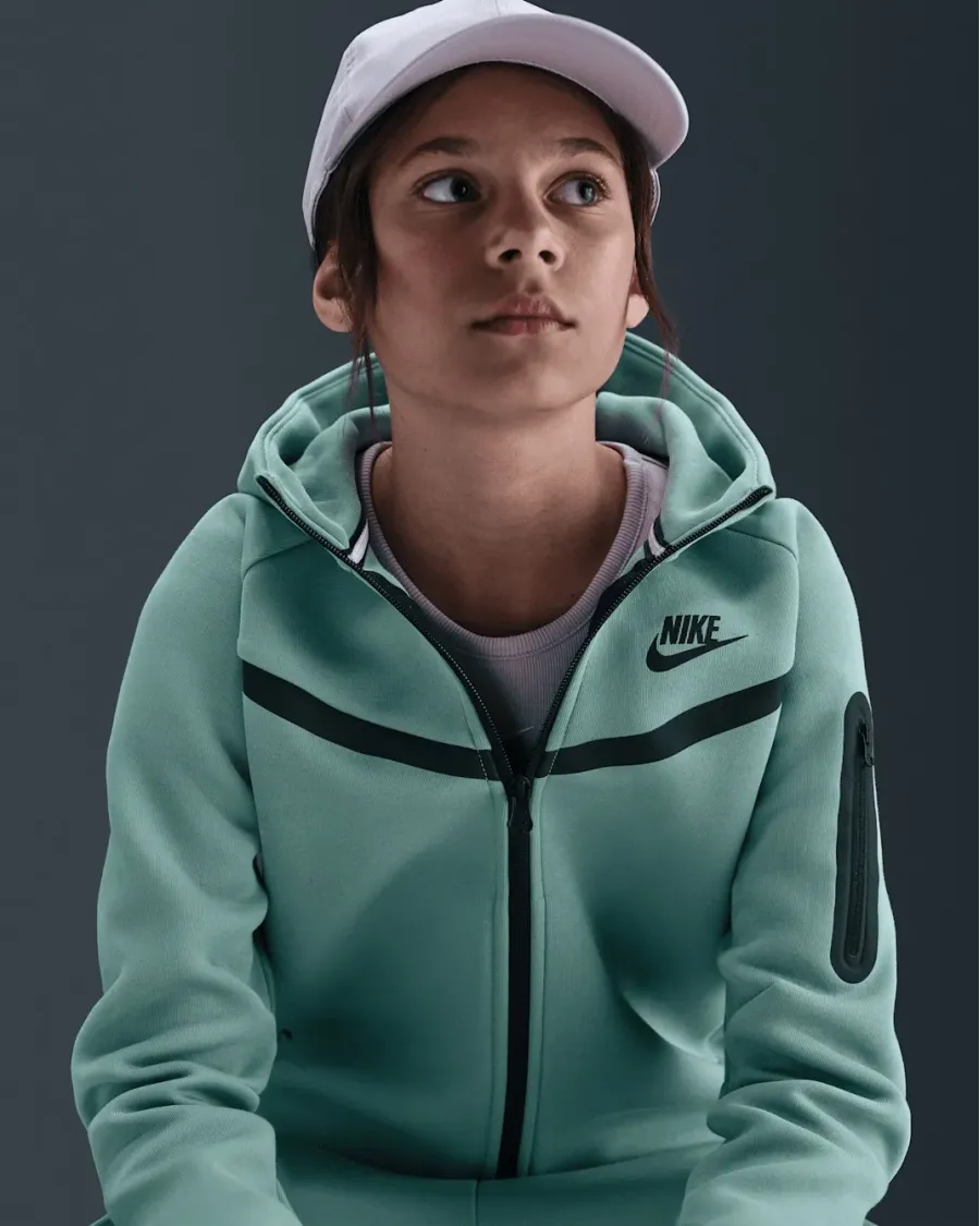 Костюм Nike Sportswear Tech Fleece Full-Zip Hoodie Youth HV8695-017_HV8698-017