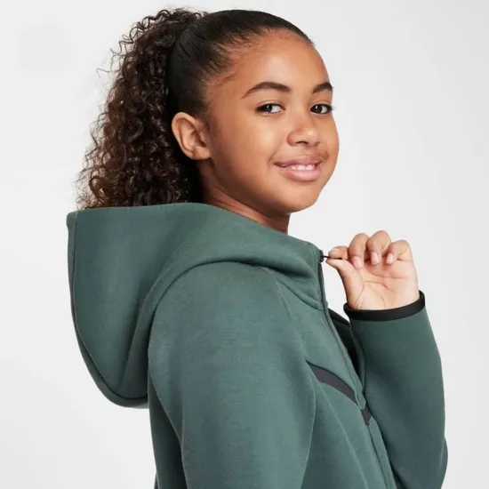 Толстовка Nike Sportswear Tech Fleece Full-Zip Hoodie Youth HV8695-338