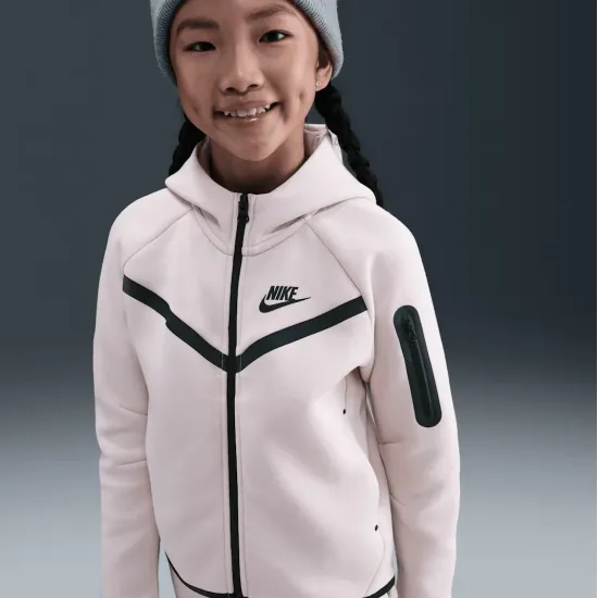 Толстовка Nike Sportswear Tech Fleece Full-Zip Hoodie Youth HV8695-667