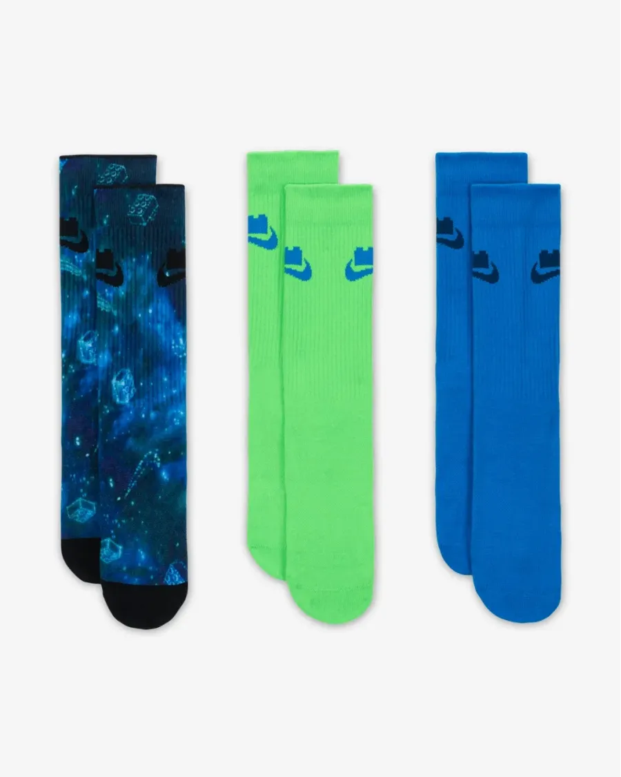 Шкарпетки Nike x LEGO Collection Everyday Essentials Crew HV9635-901