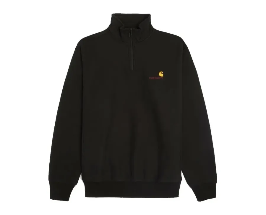 Світшот Carhartt WIP American Script Half Zip Sweatshirt I027014-89XX
