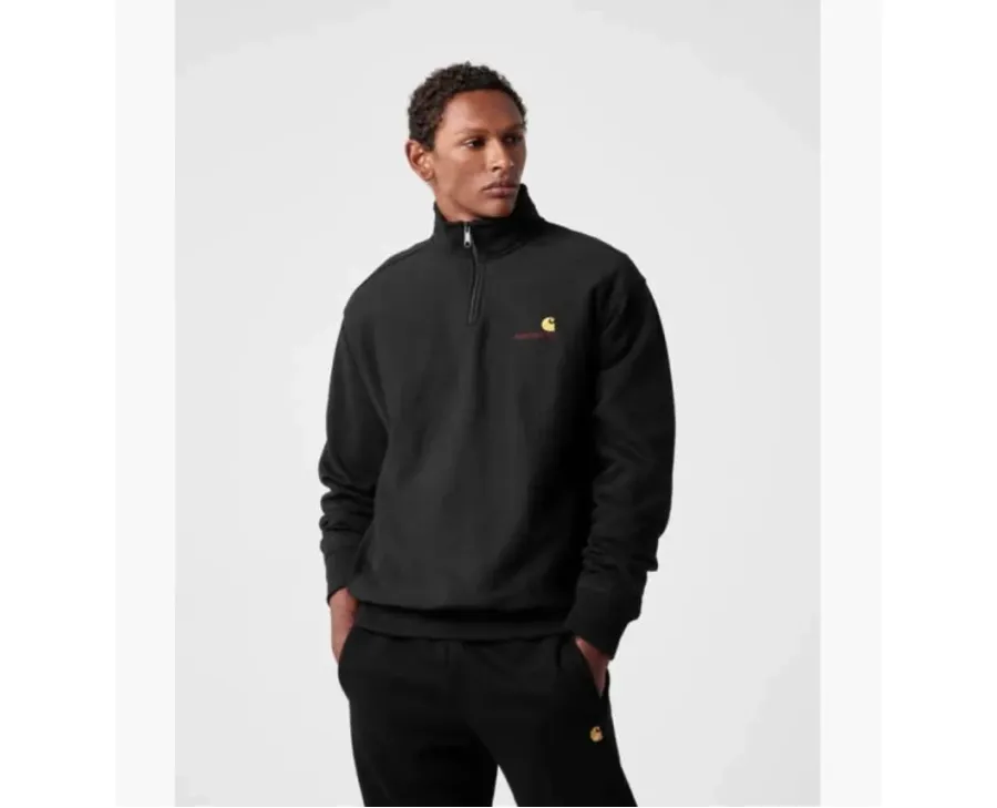 Світшот Carhartt WIP American Script Half Zip Sweatshirt I027014-89XX