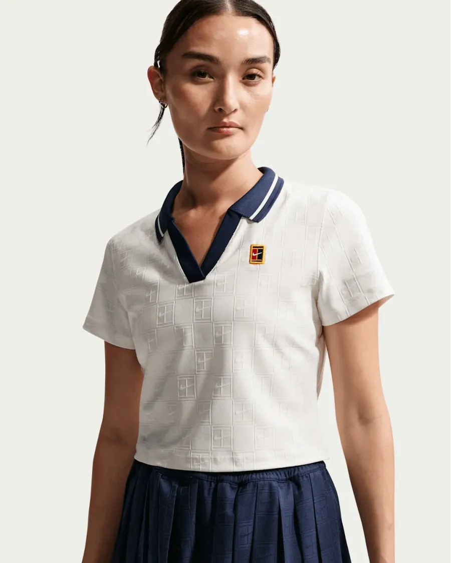 Поло NikeCourt Court Collection Dri-FIT Cropped Tennis IB0772-133