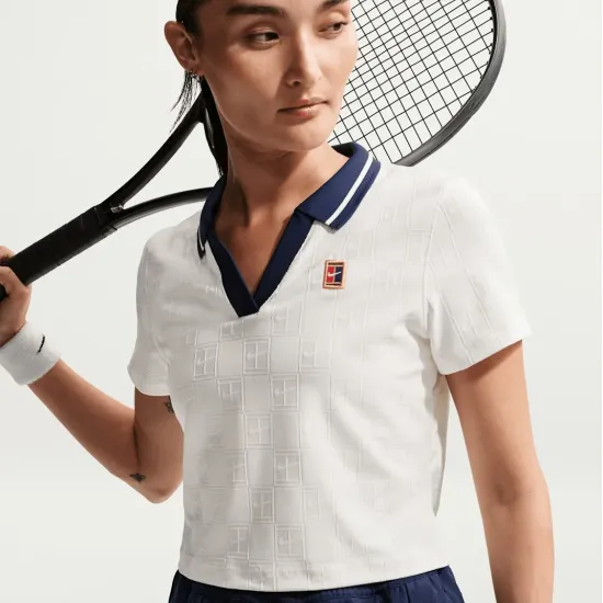 Поло NikeCourt Court Collection Dri-FIT Cropped Tennis IB0772-133
