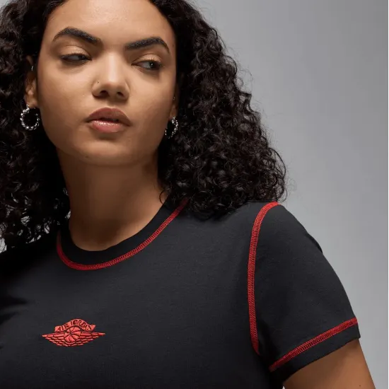 Футболка Nike Air Jordan Rare Cropped SS Crew IB2920-010