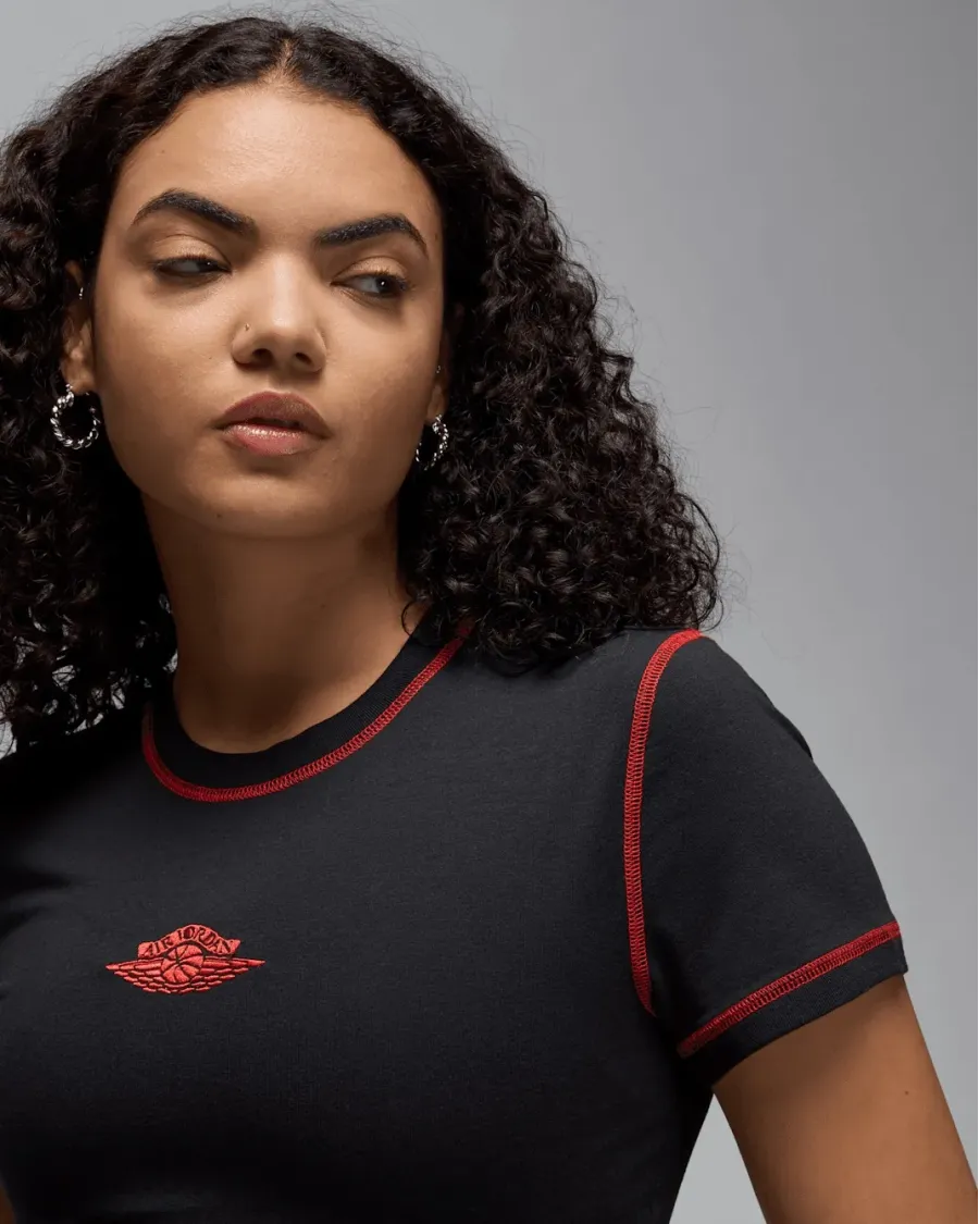 Футболка Nike Air Jordan Rare Cropped SS Crew IB2920-010